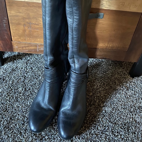 naturalizer tall black boots